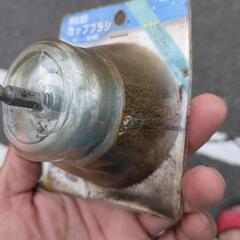 真鍮製カップブラシの画像