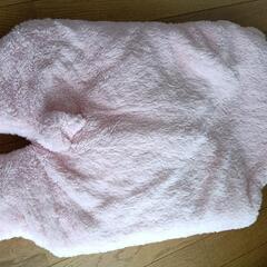 冬用　ベビー　寝具　ピンク色の画像