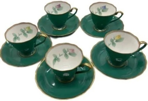 【未使用】香蘭社ティーセット　5セット箱付