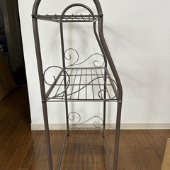 金属3段棚(ラック、シェルフ)の画像