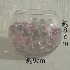 【松野工業】ビー玉 ガラス玉 (マーブルピンク)　定価990円 （工作　ディスプレイ　DIY　装飾）の画像
