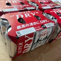 ビール アサヒスーパードライ 350ml缶　24本の画像