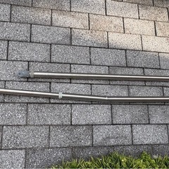 物干し竿２本の画像