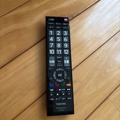 ゲームのモニター　TOSHIBA 32型テレビ　の画像