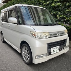 車検R9年6月タントカスタムRSターボ/フルセグTVナビ/ETC...
