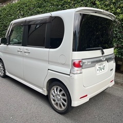 「問い合わせ多数一時中断」車検R9年6月タントカスタムRSターボ/フルセグTVナビ/ETC/乗って帰れますの画像