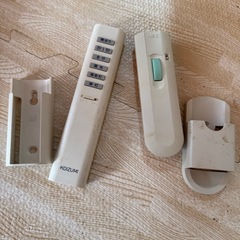 照明用リモコン 2個セット（Koizumi & NEC）  の画像