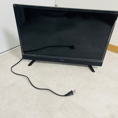 テレビ　リモコン付きの画像
