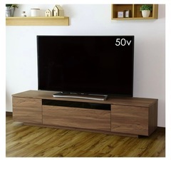 【美品】ウッド調　テレビ台 