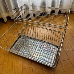 水切りラック（2段）の画像