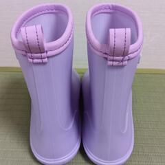 【19cm】キッズレインブーツ（女の子）の画像