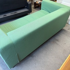 大特価‼️2~3人掛けソファ IKEA クリッパン グリーンの画像