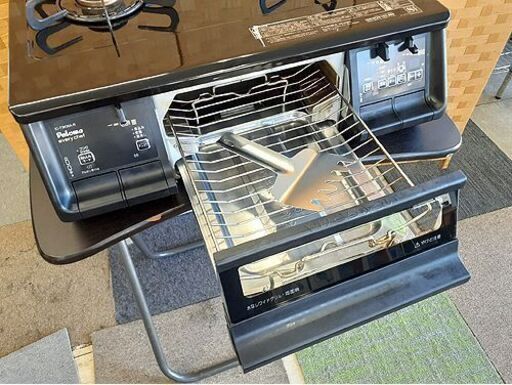 札幌【2023年製 パロマ エブリシェフ 12A 都市ガス】IC-73KWA-R 水無し