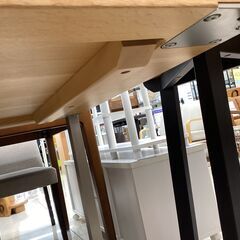 ダイニングテーブル　柏木工　脚酸化　天板劣化　ササクレ有の画像