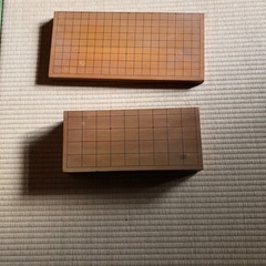 将棋と囲碁の板の画像