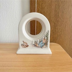 【WEDGWOOD】Peter Rabbit 置き時計の画像