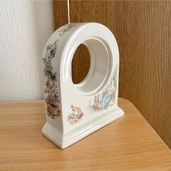【WEDGWOOD】Peter Rabbit 置き時計の画像