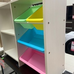 絵本ラック　おもちゃ箱ラックの画像