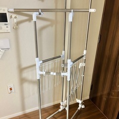 室内物干し アイリスオーヤマの画像