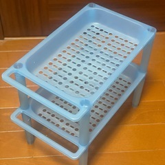 整理棚　ラック　重ねるラックの画像