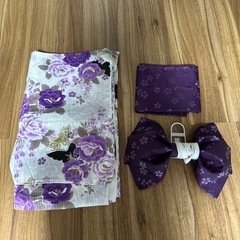 (お取り置き中)＊浴衣と帯のセット