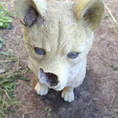 犬 置物の画像