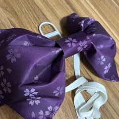 (お取り置き中)＊浴衣と帯のセットの画像