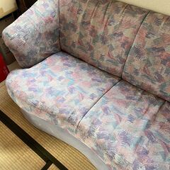 ソファ　二人掛け　ダメージありの画像