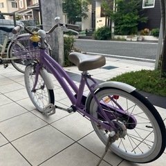 子供用自転車の画像