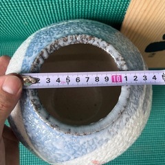 信楽焼　花入れ　花瓶　【未使用品】の画像