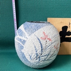 信楽焼　花入れ　花瓶　【未使用品】の画像