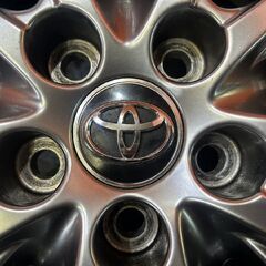 トヨタ 30アルファード 後期 純正ホイール 18インチ 4本 7.5J5HPCD114.3+45 ハイグロス タイプゴールド　(VHE532)の画像
