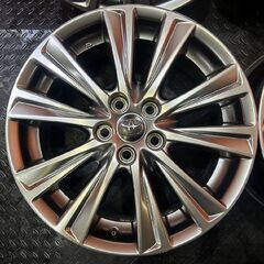 トヨタ 30アルファード 後期 純正ホイール 18インチ 4本 7.5J5HPCD114.3+45 ハイグロス タイプゴールド　(VHE532)の画像