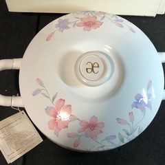 エレガンス　パリス　ほうろう鍋　24cm の画像