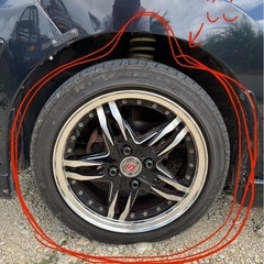 車両販売ではありません❗️MH23 ワゴンR用 社外バンパー ヘッドライト テールライト 純正と交換希望です❗️の画像