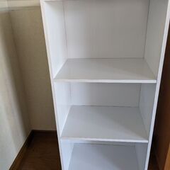 カラーボックス（白）３つ