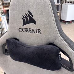 🎮 極上の座り心地！CORSAIR ゲーミングチェア T3 RUSH（グレー／チャコール）  🚚【配達可能 / 美品 / お買い得価格！】の画像