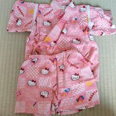 甚平　キティちゃん　80の画像