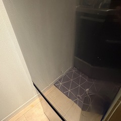 三菱 冷蔵庫 黒の画像