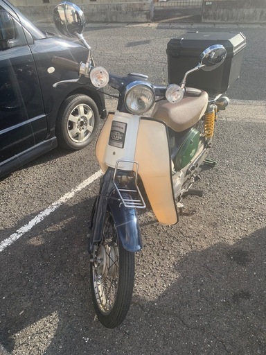 スーパーカブ75cc 希少鉄カブ期間限定