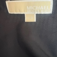 MICHAEL MICHAEL KORS ブラックパーティードレス XXSの画像