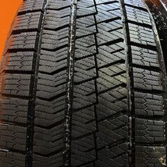 BS BRIDGESTONE BLIZZAK VRX2 215/60R17 17インチ 2本 21年製 バリ溝 アルファード ヴェルファイア C-HR オデッセイ レクサスUX等 (KTO441)の画像