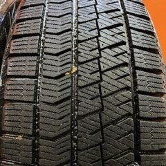 BS BRIDGESTONE BLIZZAK VRX2 215/60R17 17インチ 2本 21年製 バリ溝 アルファード ヴェルファイア C-HR オデッセイ レクサスUX等 (KTO441)の画像