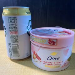T121/Dove (ダヴ) ふわとろクリーミー ボディスクラブ ザクロ&シアバター 2個セット (298g x 2)　ザクロとシアバターの甘ずっぱい香り(香料配合)の画像