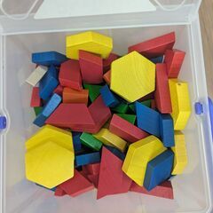 東洋館出版社パターンブロック(タスクカード本付き)の画像