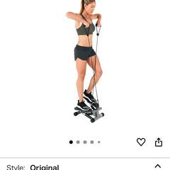 Sunny Health & Fitness ミニステッパー（美品・ほぼ未使用）の画像