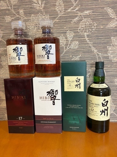サントリー 白州12年/響17年/響Japanese Harmon