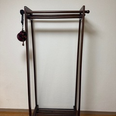 木製ハンガーラック（無料）