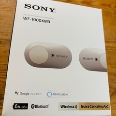 値下げ❗️SONY ワイヤレスイヤホン WF-1000XM3の画像