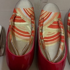 和装草履バックセット中古の画像